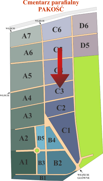 Brak mapy sektorowej