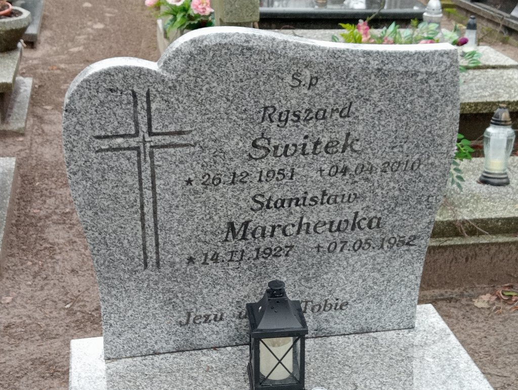 Ryszard Świtek 1951 Pakość - Grobonet - Wyszukiwarka osób pochowanych