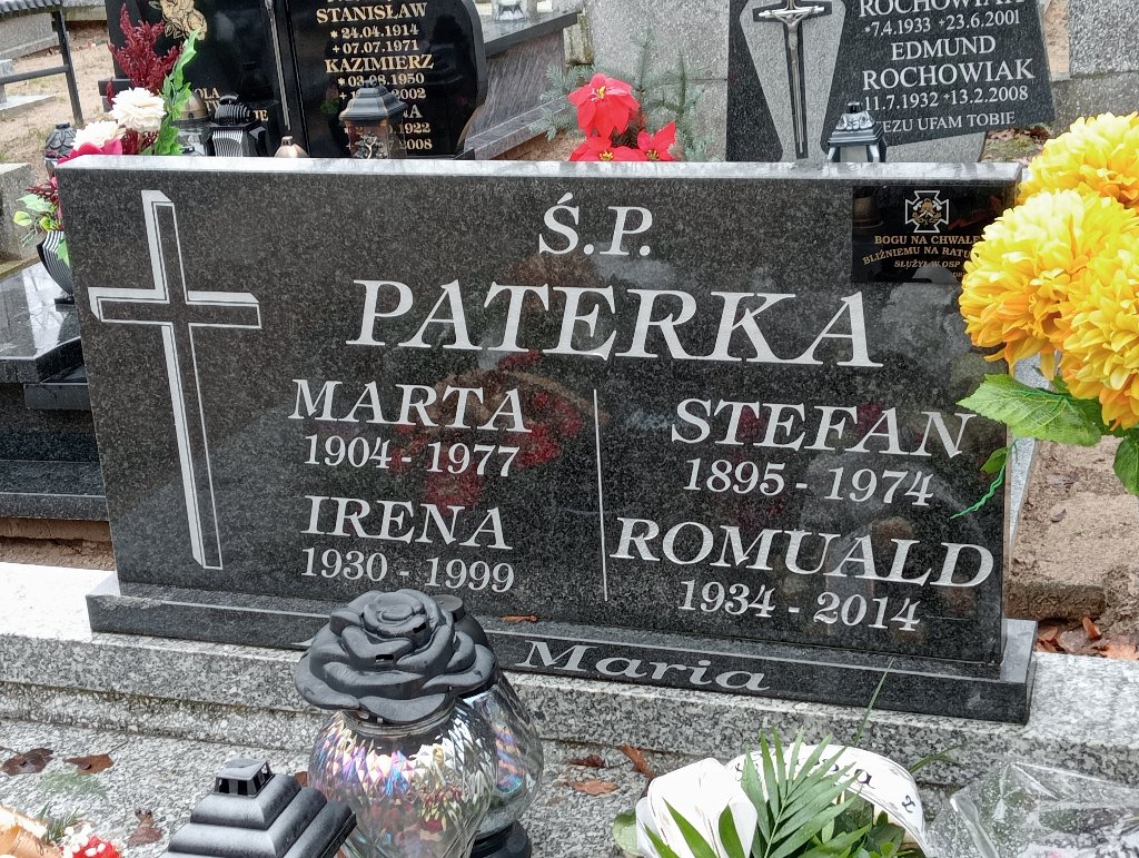 Dariusz Paterka 1965 Pakość - Grobonet - Wyszukiwarka osób pochowanych