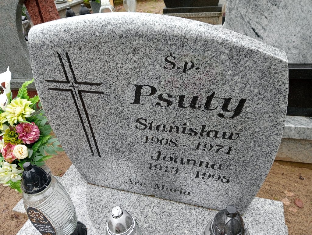 Joanna Psuta 1913 Pakość - Grobonet - Wyszukiwarka osób pochowanych