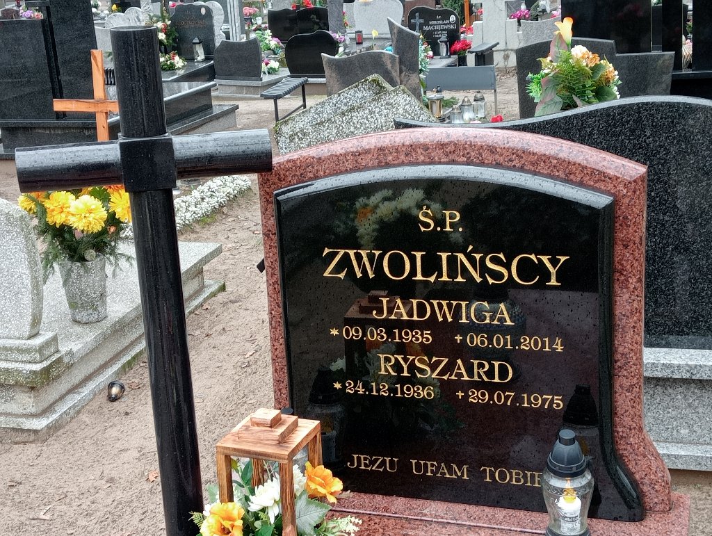 Ryszard Zwoliński 1936 Pakość - Grobonet - Wyszukiwarka osób pochowanych