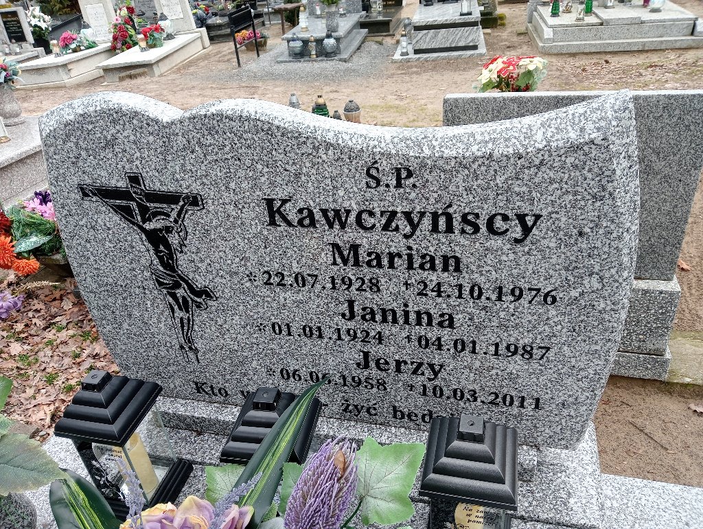 Janina Kawczyńska 1924 Pakość - Grobonet - Wyszukiwarka osób pochowanych