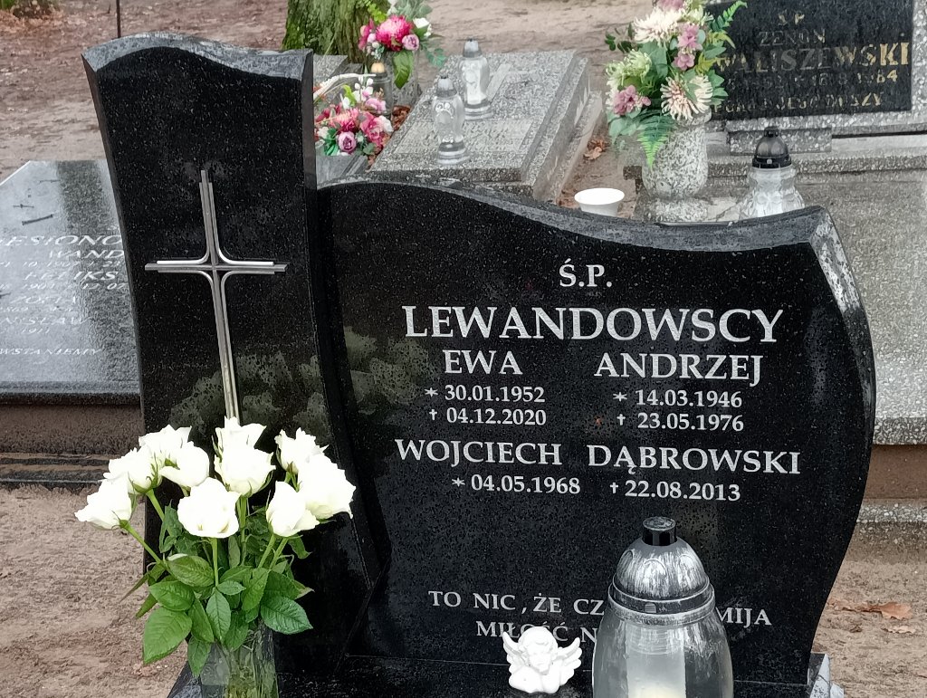 Andrzej Lewandowski 1946 Pakość - Grobonet - Wyszukiwarka osób pochowanych