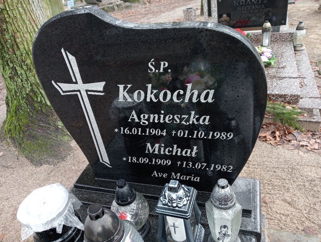 Agnieszka Kokocha 1904 Pakość - Grobonet - Wyszukiwarka osób pochowanych