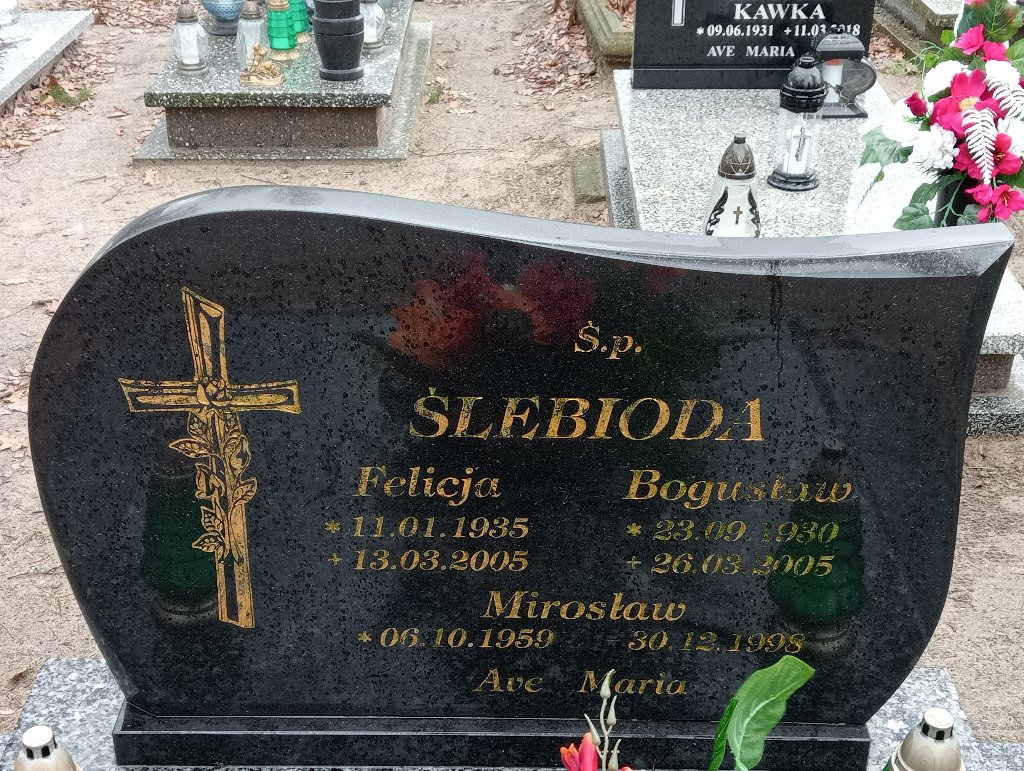 Felicja Ślebioda 1935 Pakość - Grobonet - Wyszukiwarka osób pochowanych