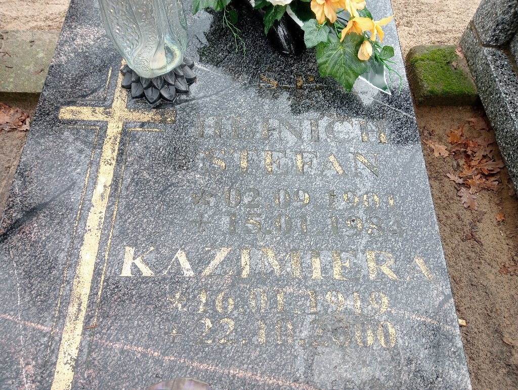 Kazimiera Heinich 1919 Pakość - Grobonet - Wyszukiwarka osób pochowanych