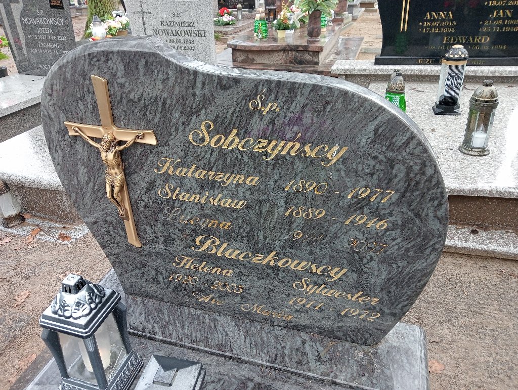 Lucyna Sobczyńska 1924 Pakość - Grobonet - Wyszukiwarka osób pochowanych