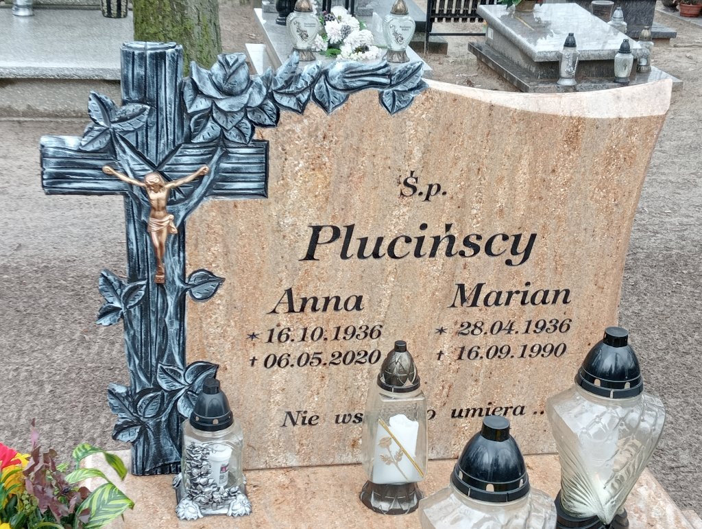 Marian Pluciński 1936 Pakość - Grobonet - Wyszukiwarka osób pochowanych