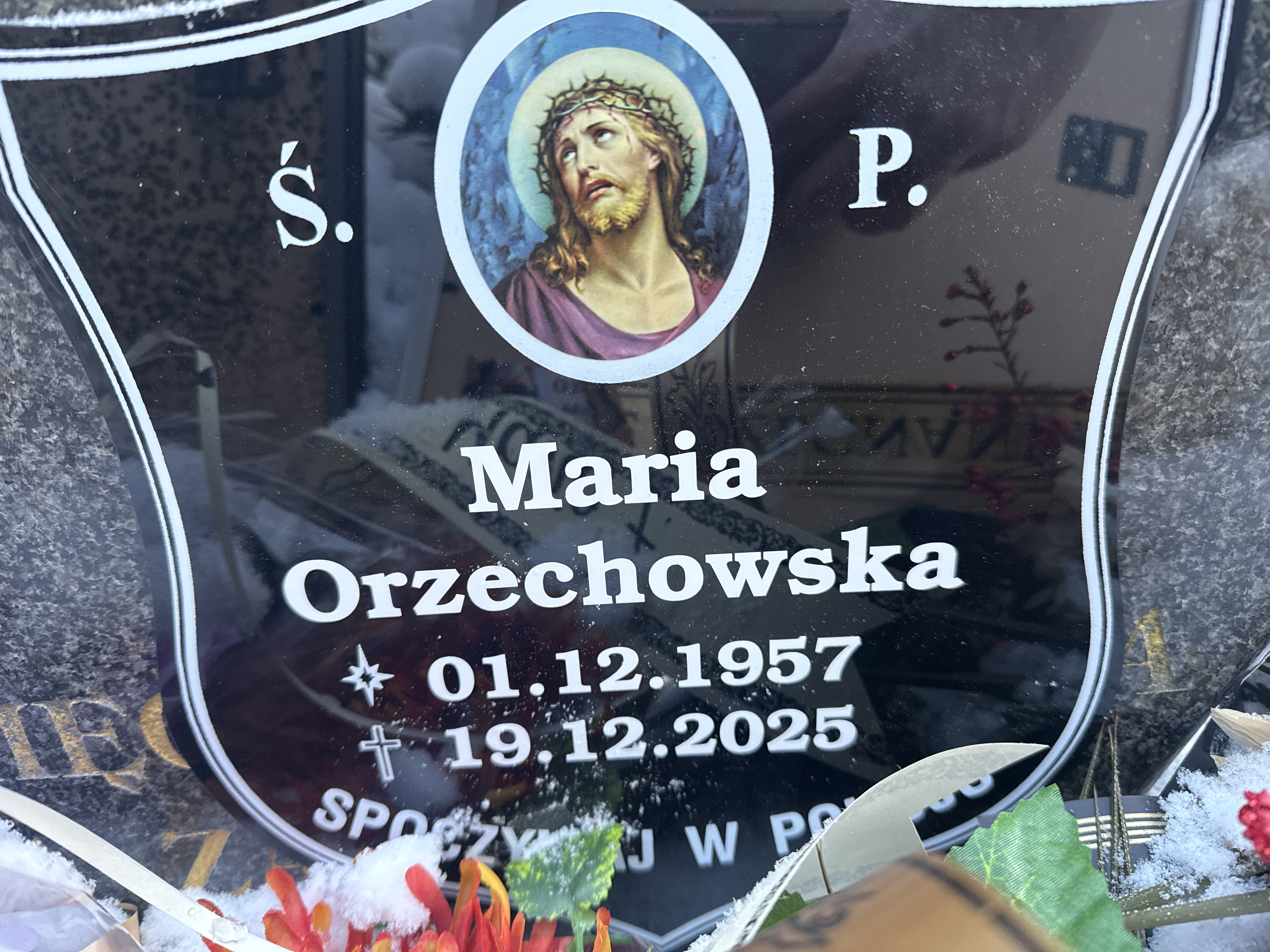 Grób Maria Orzechowska 