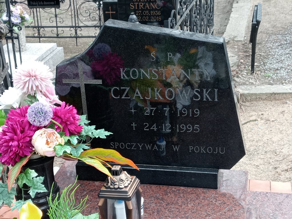 Konstanty Czajkowski 1919 Pakość - Grobonet - Wyszukiwarka osób pochowanych