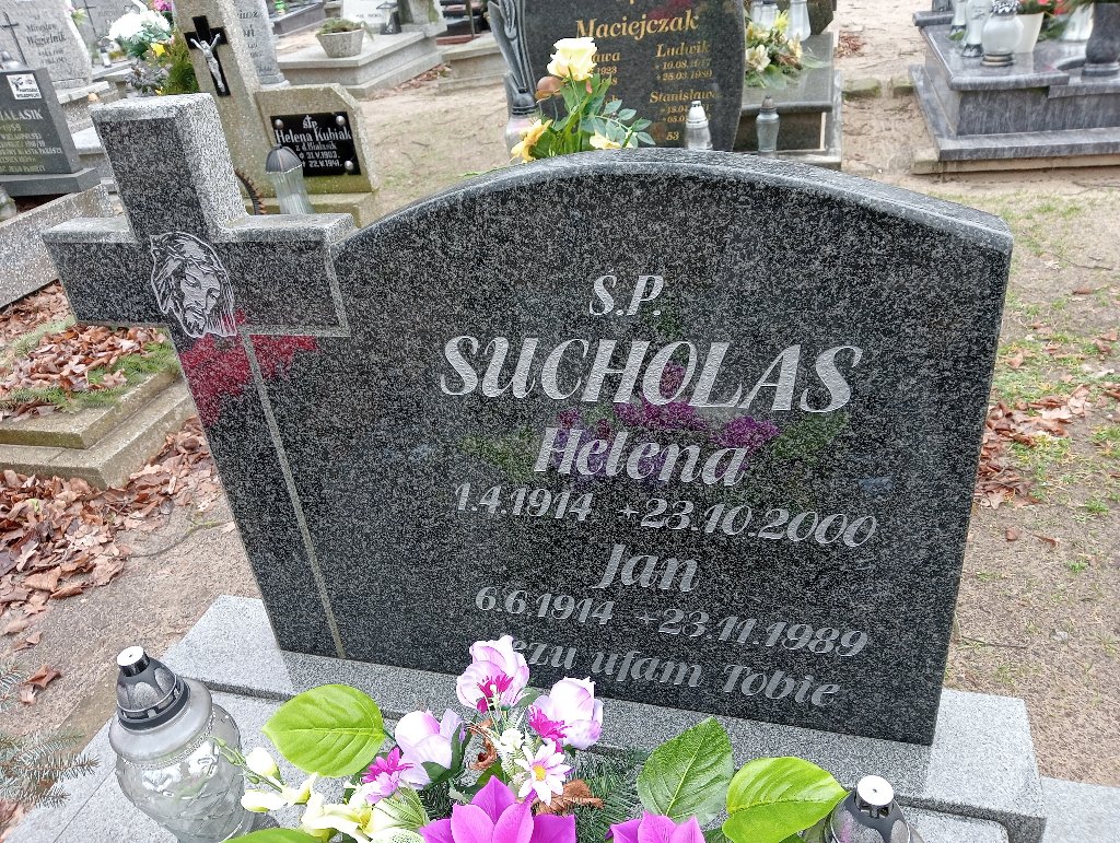 Helena Sucholas 1914 Pakość - Grobonet - Wyszukiwarka osób pochowanych