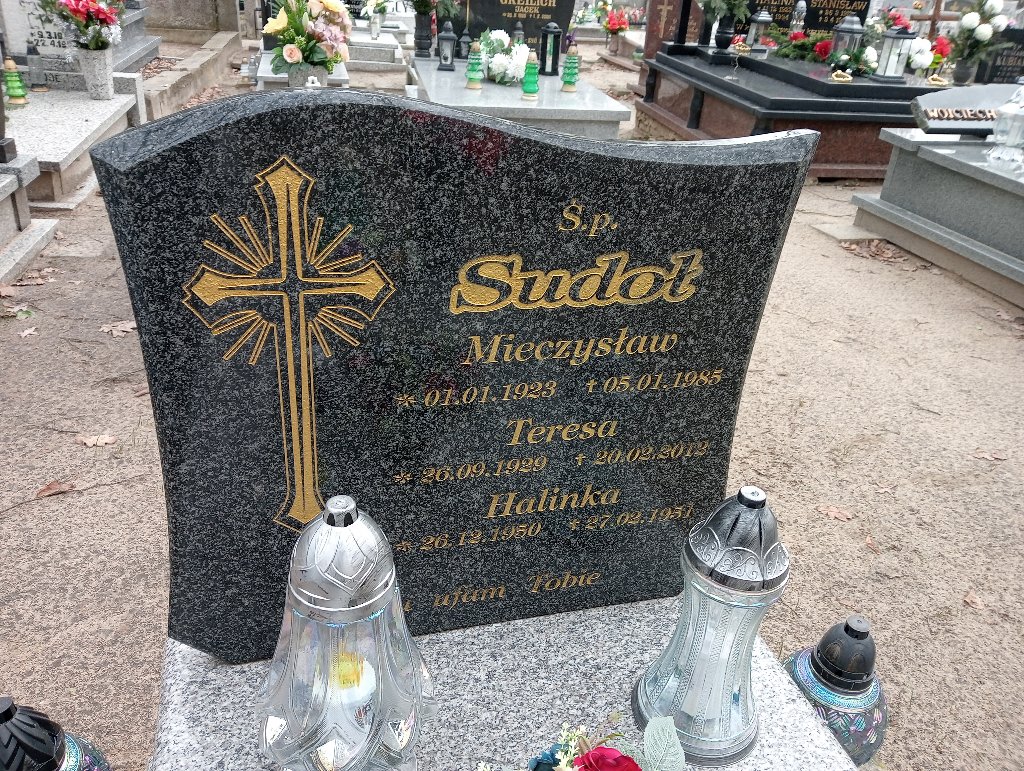 Halinka Sudoł 1950 Pakość - Grobonet - Wyszukiwarka osób pochowanych
