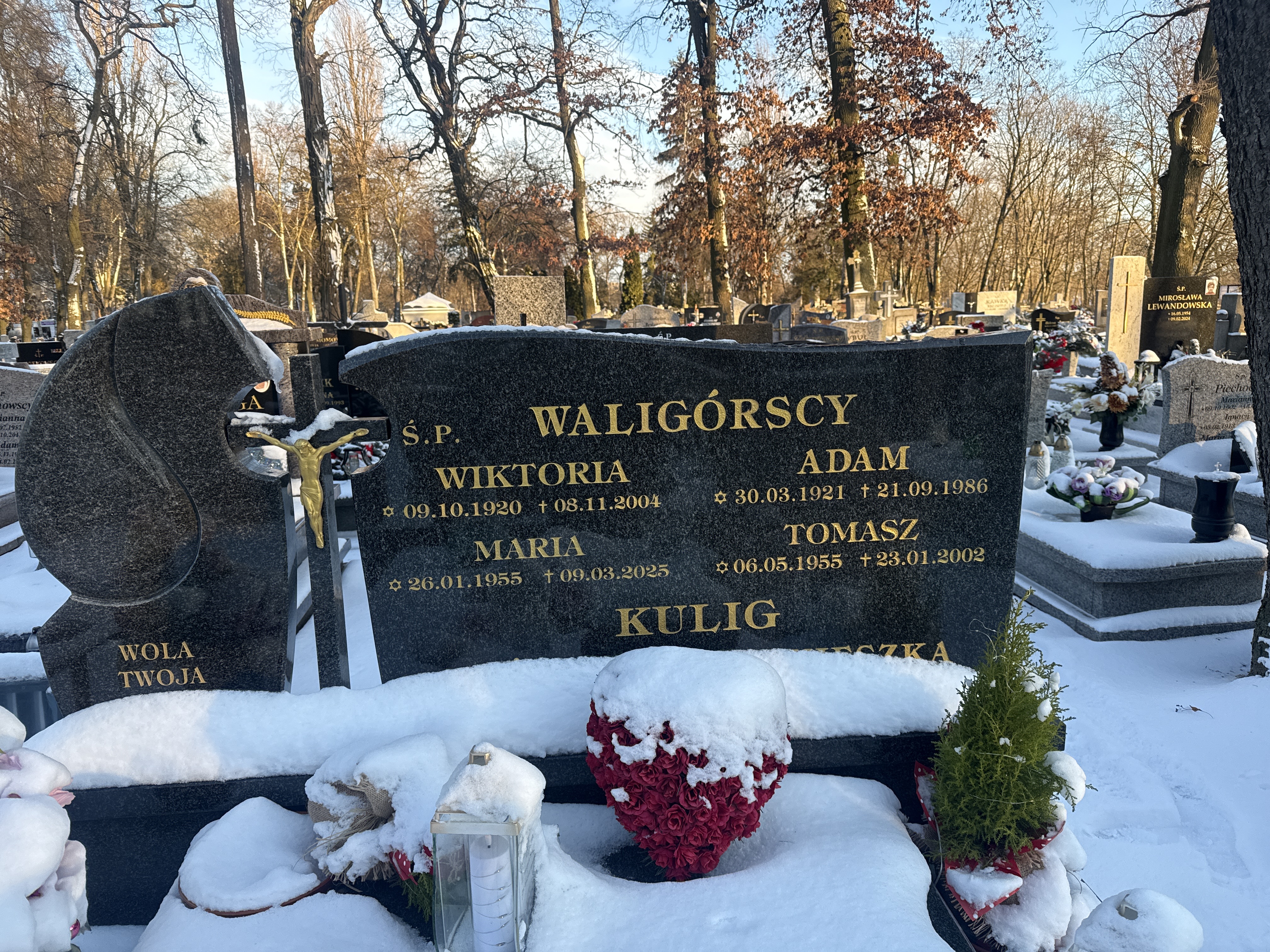 Grób Agnieszka Kulig