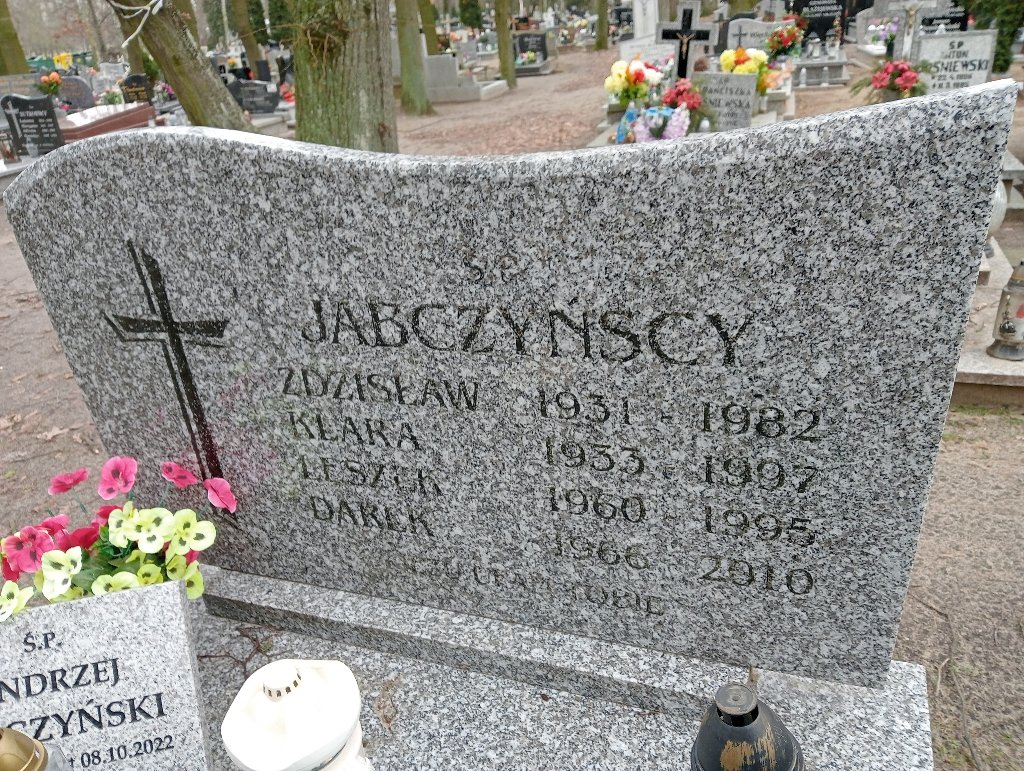 Leszek Jabczyński 1960 Pakość - Grobonet - Wyszukiwarka osób pochowanych