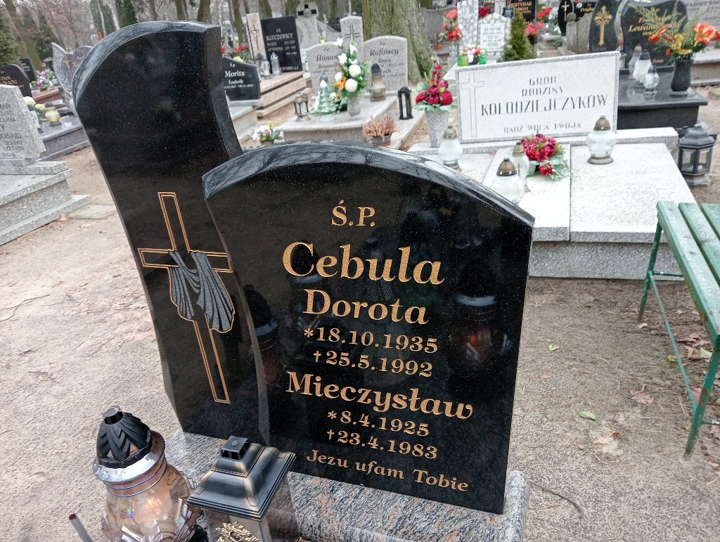 Dorota Cebula 1935 Pakość - Grobonet - Wyszukiwarka osób pochowanych