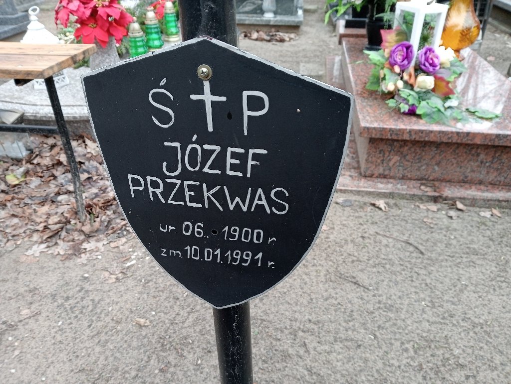 Józef Przekwas 1899 Pakość - Grobonet - Wyszukiwarka osób pochowanych