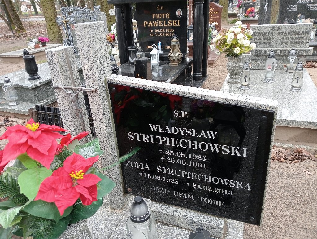 Władysław Strupiechowski 1924 Pakość - Grobonet - Wyszukiwarka osób pochowanych