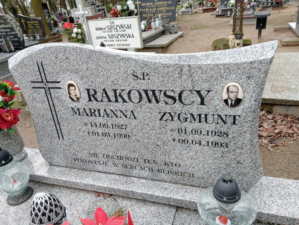 Grób Zygmunt Rakowski