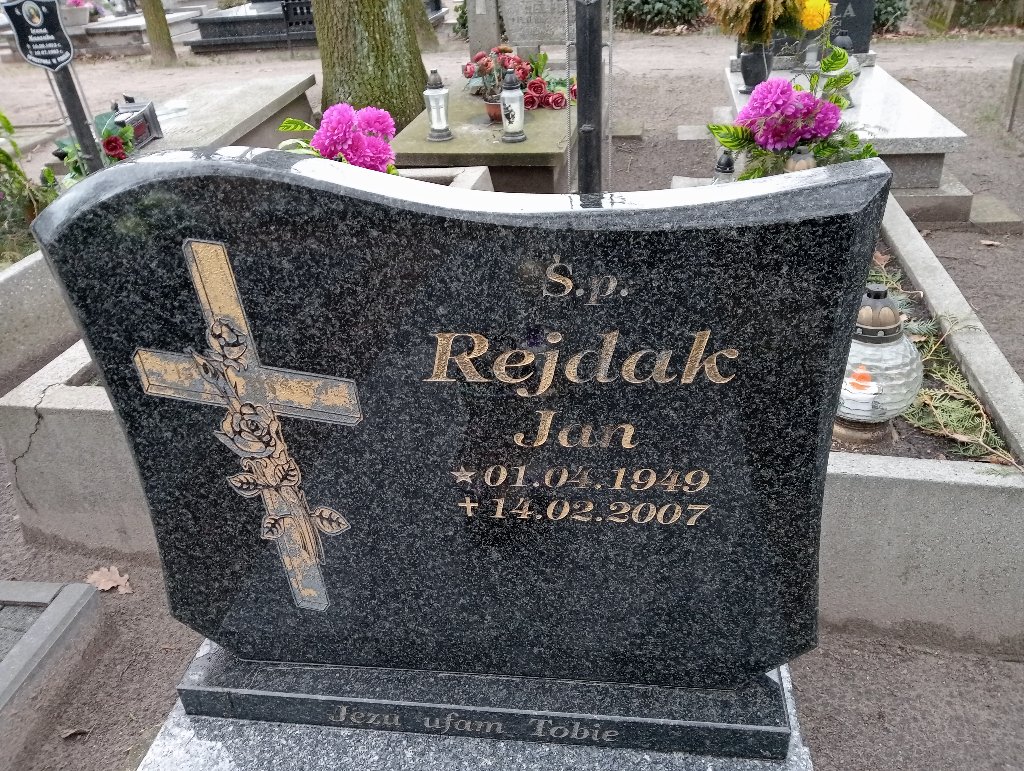 Jan Rejdak 1949 Pakość - Grobonet - Wyszukiwarka osób pochowanych