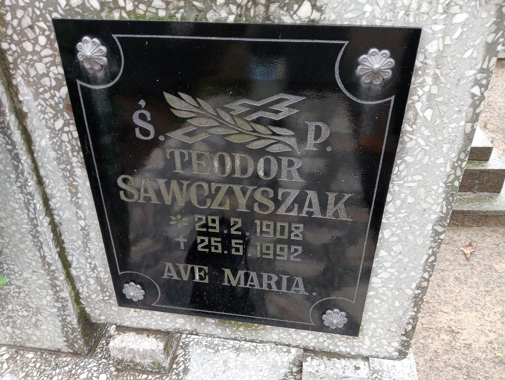Teodor Sawczyszak 1908 Pakość - Grobonet - Wyszukiwarka osób pochowanych