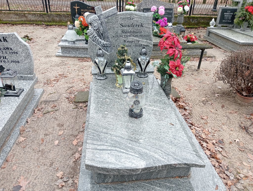 Grób Ksawery Świderek