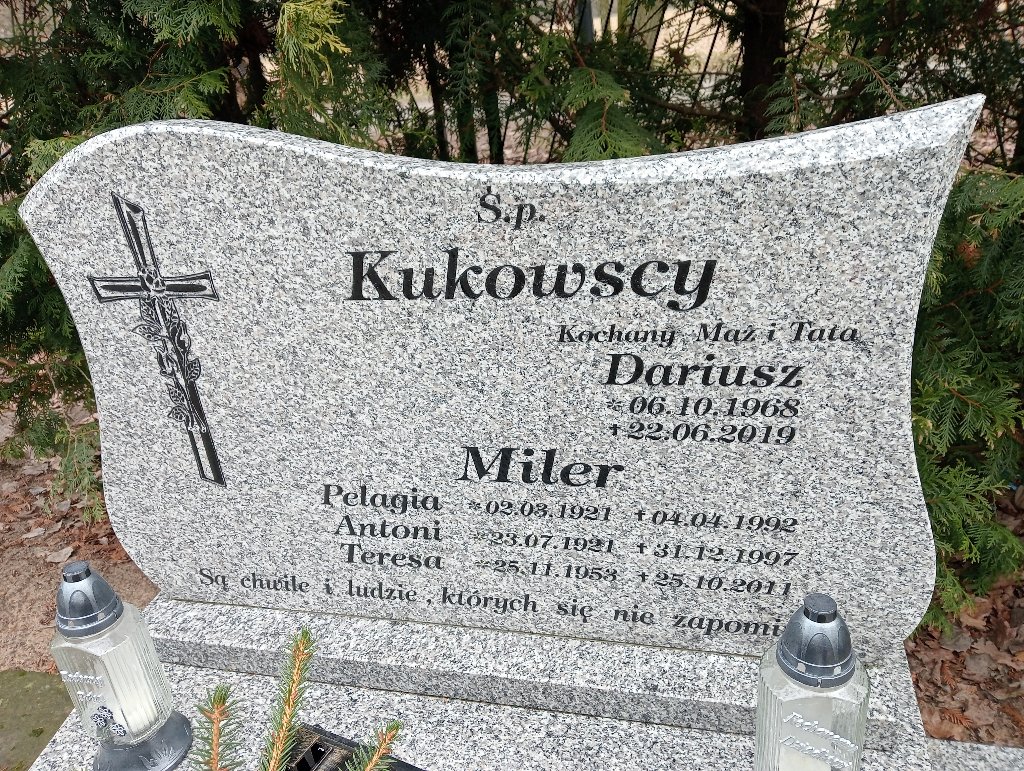 Pelagia Miler 1921 Pakość - Grobonet - Wyszukiwarka osób pochowanych