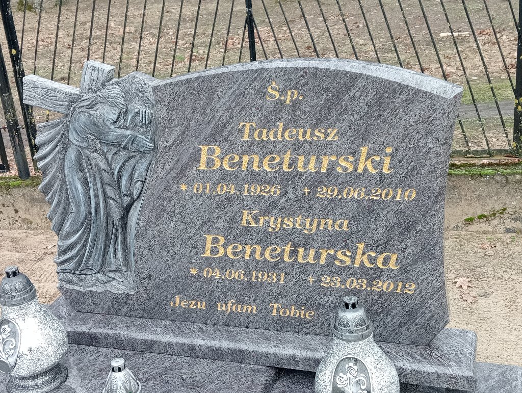 Tadeusz Beneturski 1926 Pakość - Grobonet - Wyszukiwarka osób pochowanych