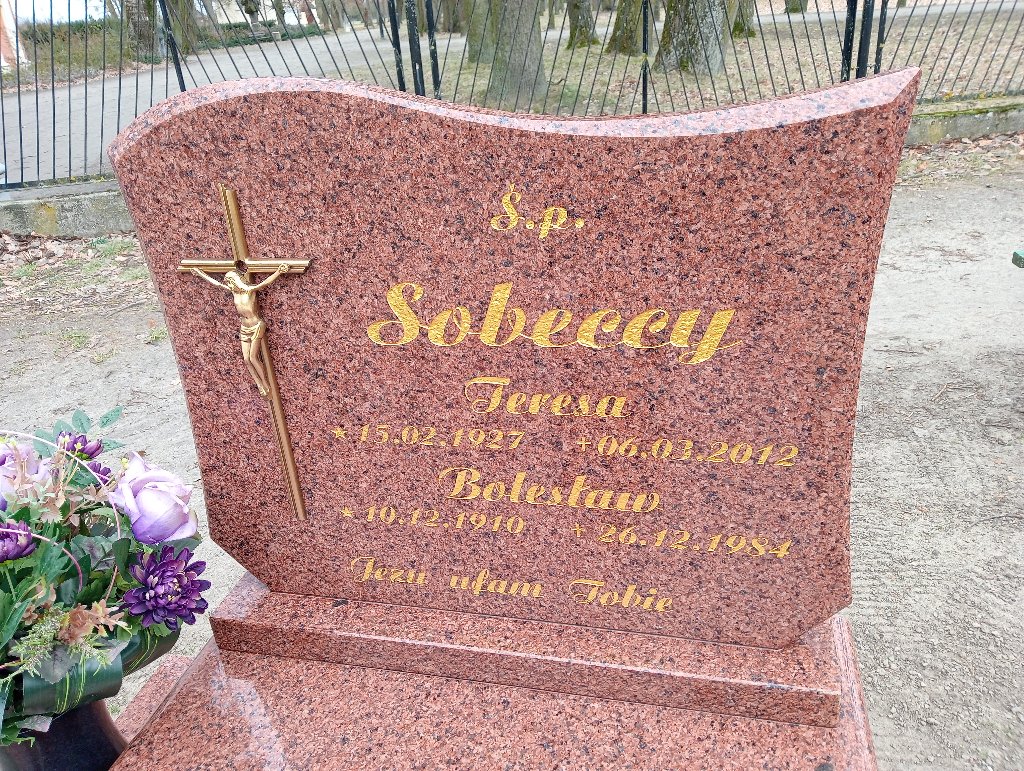 Bolesław Sobecki 1910 Pakość - Grobonet - Wyszukiwarka osób pochowanych