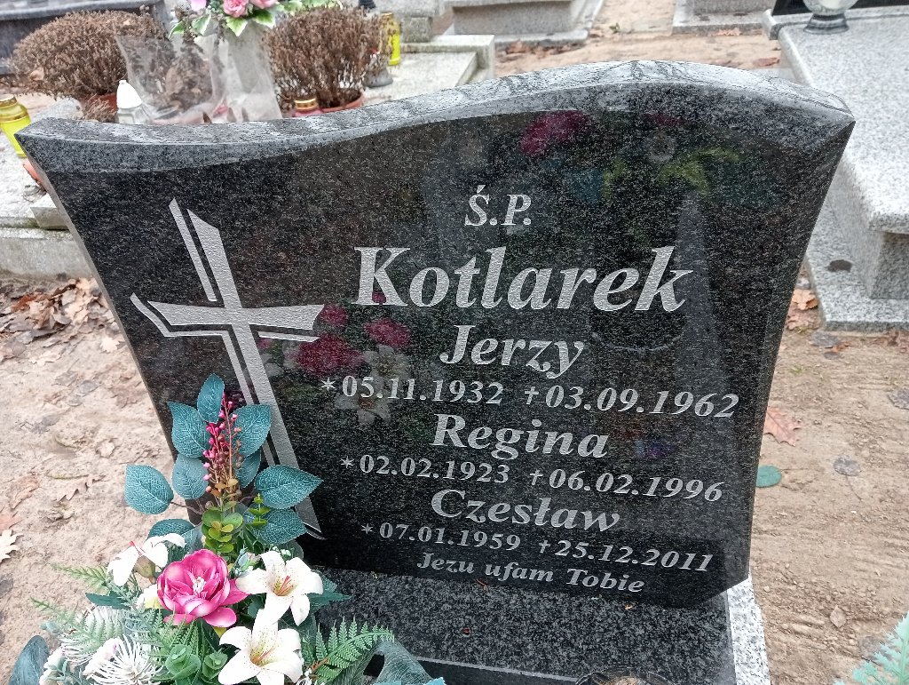 Czesław Kotlarek 1959 Pakość - Grobonet - Wyszukiwarka osób pochowanych
