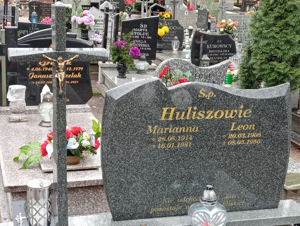 Marianna Hulisz 1914 Pakość - Grobonet - Wyszukiwarka osób pochowanych