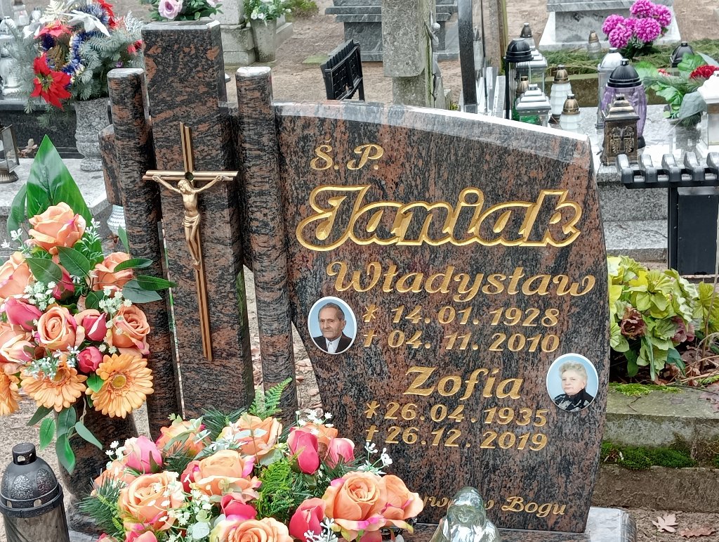 Zofia Janiak 1935 Pakość - Grobonet - Wyszukiwarka osób pochowanych