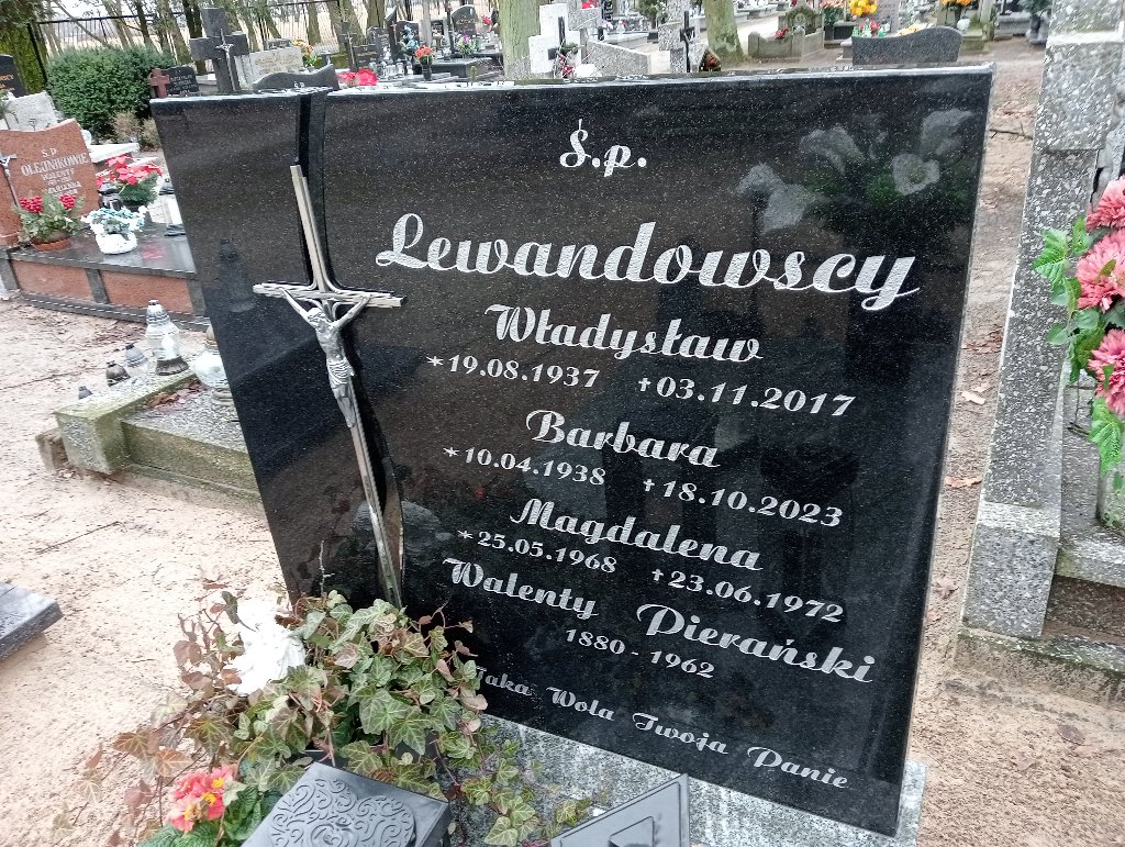 Magdalena Lewandowska 1968 Pakość - Grobonet - Wyszukiwarka osób pochowanych