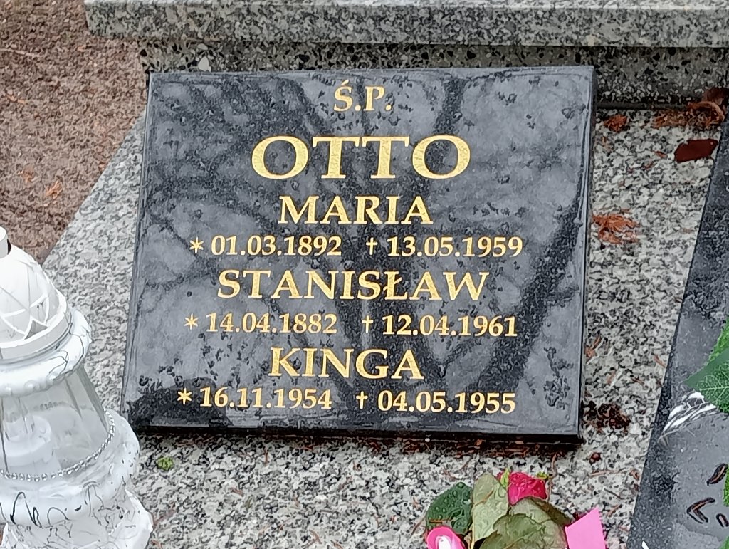 Maria Otto 1892 Pakość - Grobonet - Wyszukiwarka osób pochowanych