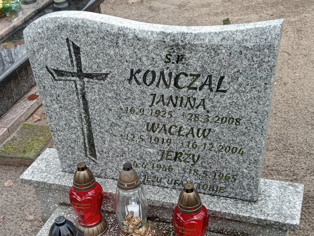 Jerzy Kończal 1946 Pakość - Grobonet - Wyszukiwarka osób pochowanych