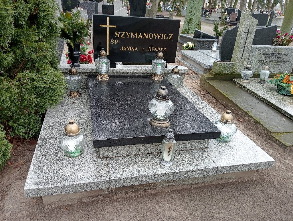 Grób Janina Szymanowicz