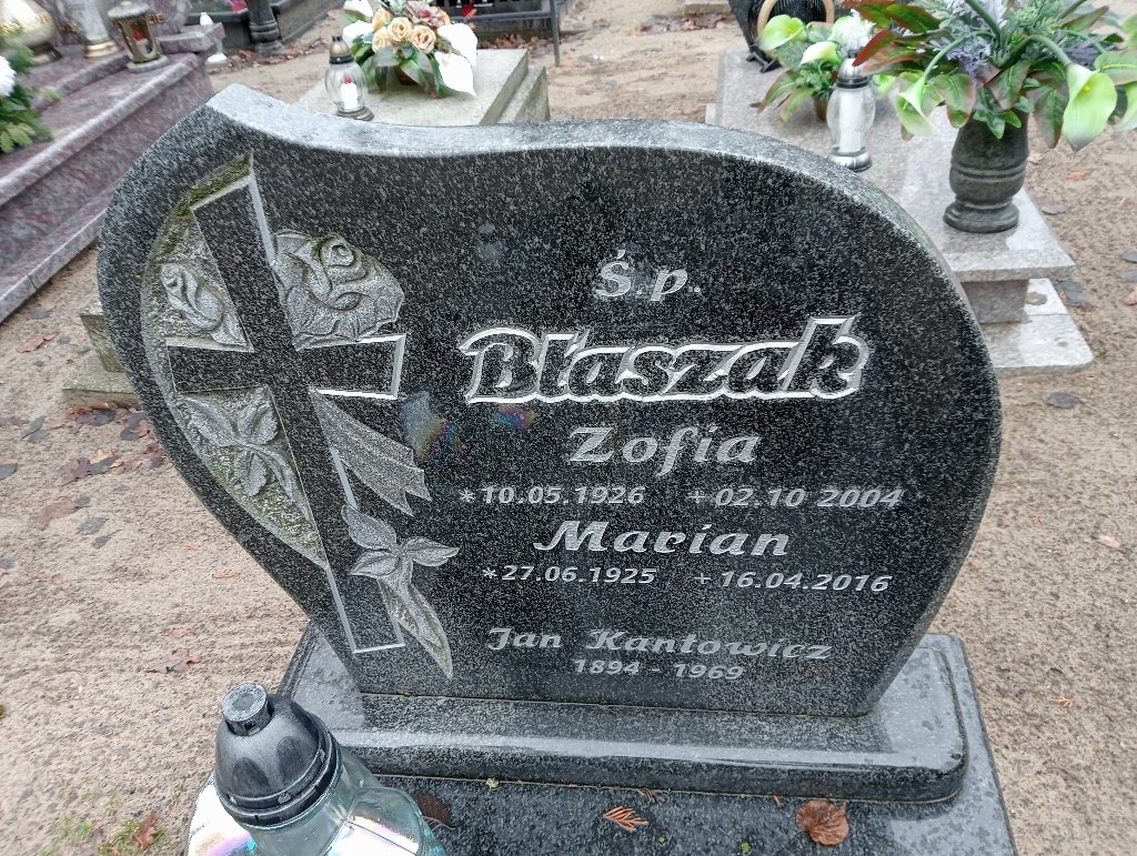 Marcin Błaszak 1925 Pakość - Grobonet - Wyszukiwarka osób pochowanych