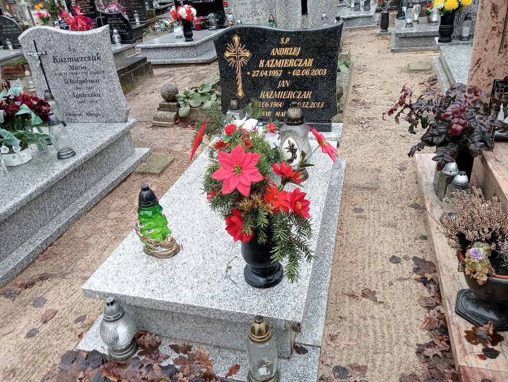 Grób Andrzej Kaźmierczak