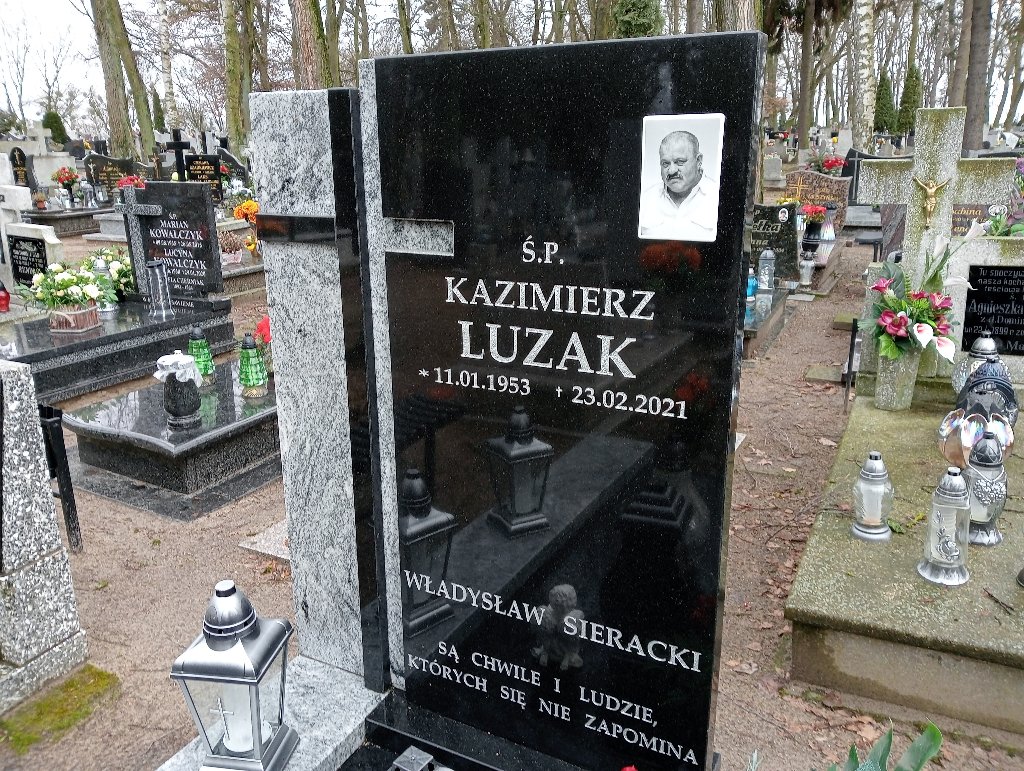 Kazimierz Luzak 1953 Pakość - Grobonet - Wyszukiwarka osób pochowanych