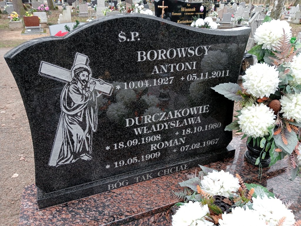 Antoni Borowski 1927 Pakość - Grobonet - Wyszukiwarka osób pochowanych