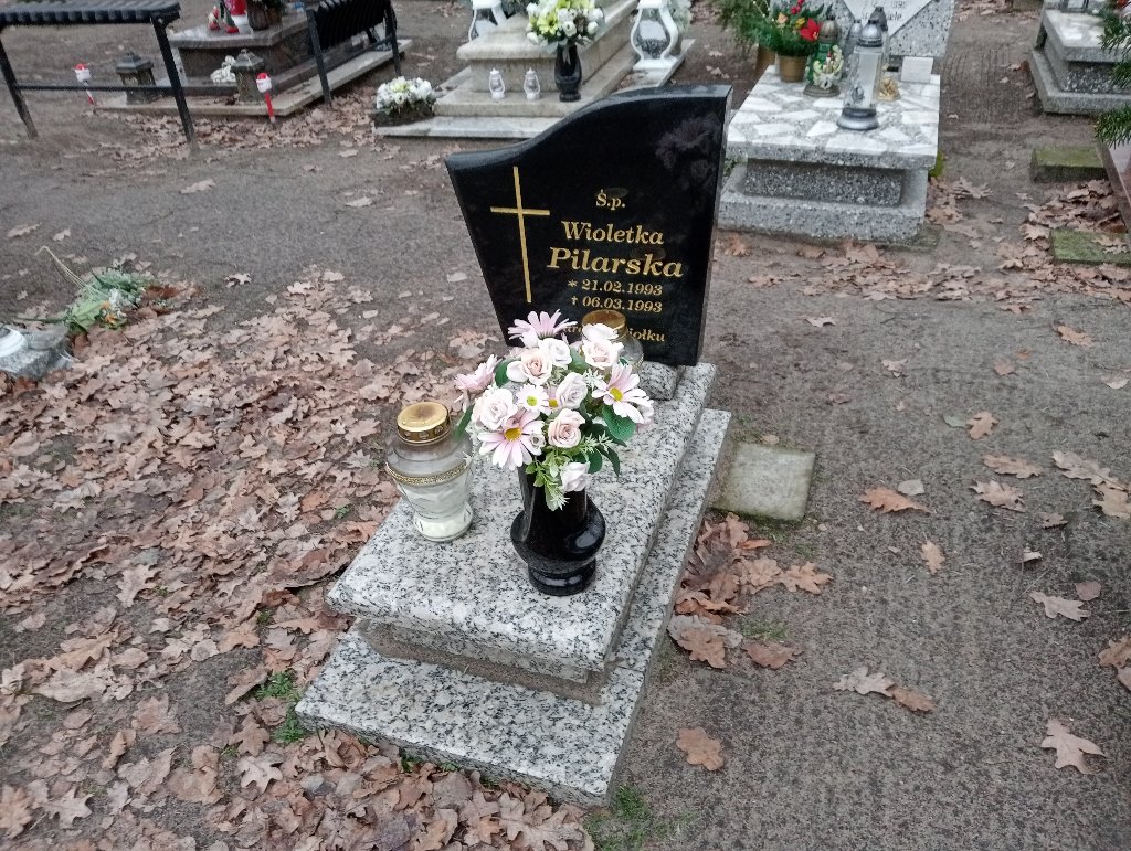 Grób Wioleta Pilarska