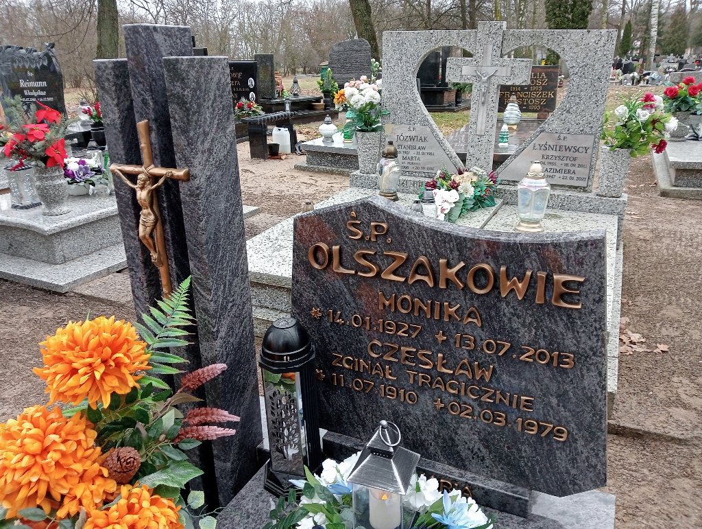 Monika Olszak 1927 Pakość - Grobonet - Wyszukiwarka osób pochowanych