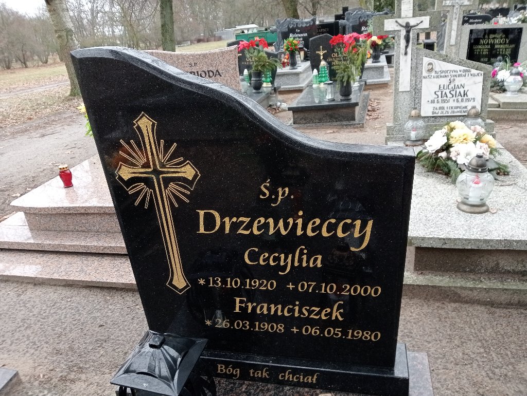 Franciszek Drzewiecki 1908 Pakość - Grobonet - Wyszukiwarka osób pochowanych