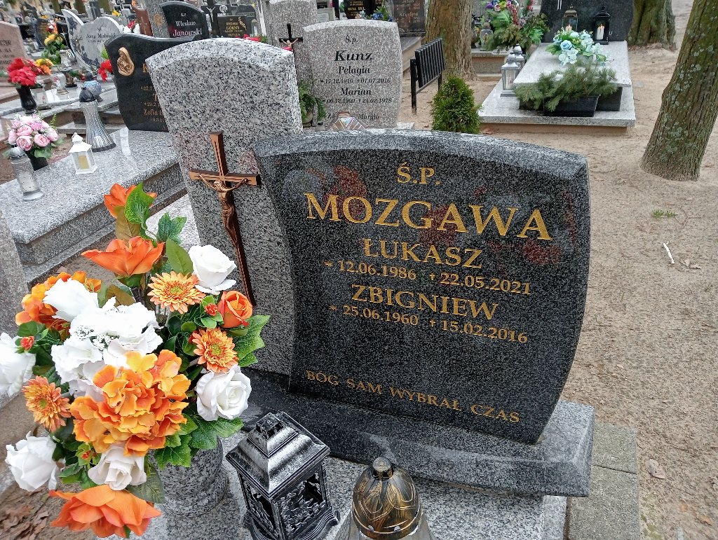 Łukasz Mozgawa 1986 Pakość - Grobonet - Wyszukiwarka osób pochowanych