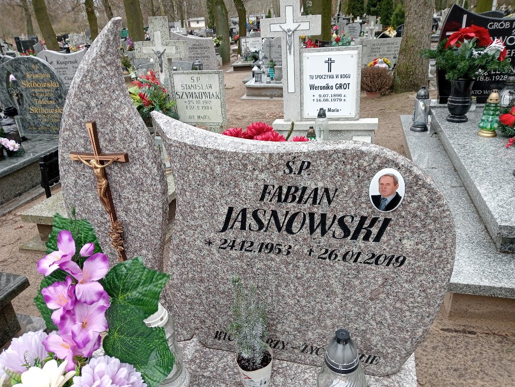 Fabian Jasnowski 1953 Pakość - Grobonet - Wyszukiwarka osób pochowanych