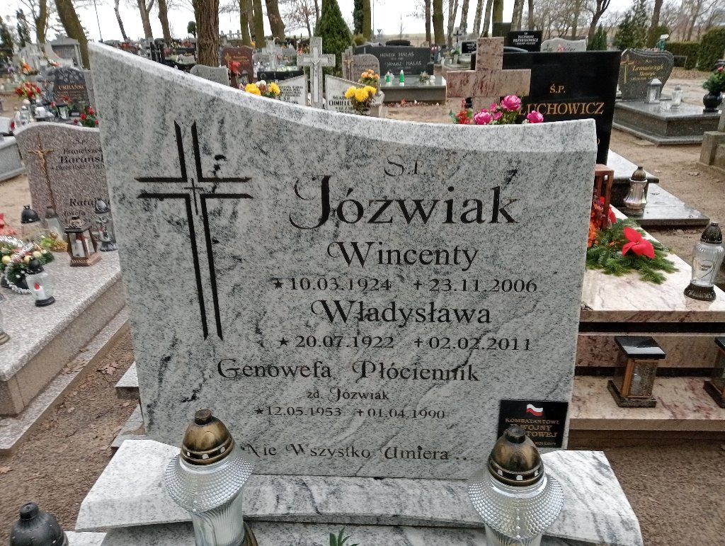 Kazimierz Józwiak 1957 Pakość - Grobonet - Wyszukiwarka osób pochowanych