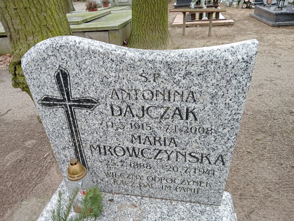 Antonina Dajczak 1915 Pakość - Grobonet - Wyszukiwarka osób pochowanych