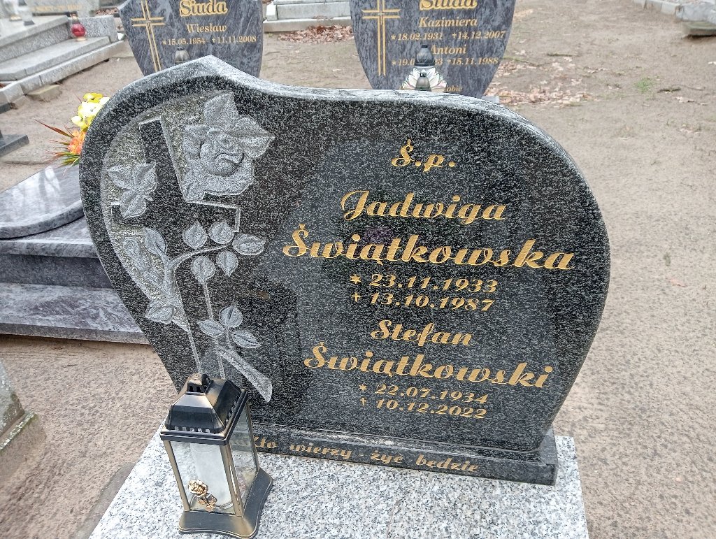 Stefan Świątkowski 1934 Pakość - Grobonet - Wyszukiwarka osób pochowanych