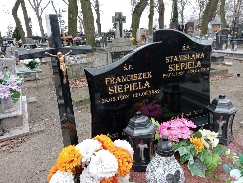 Jan Siepiela 1958 Pakość - Grobonet - Wyszukiwarka osób pochowanych