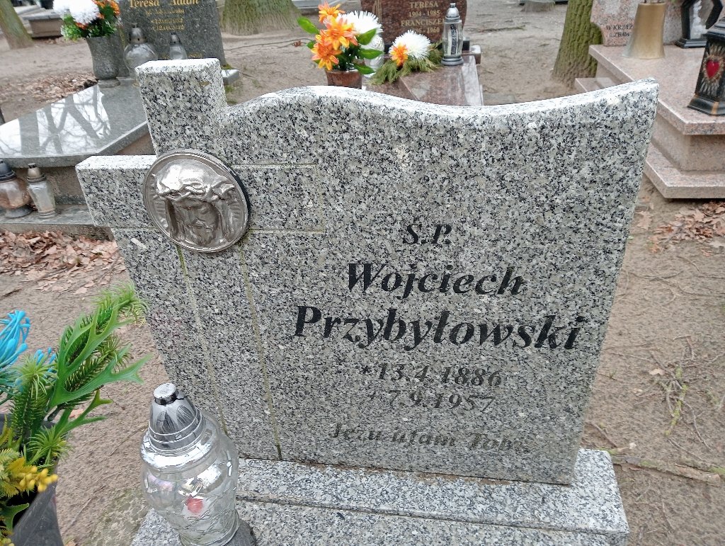 Wojciech Przybyłowski 1886 Pakość - Grobonet - Wyszukiwarka osób pochowanych