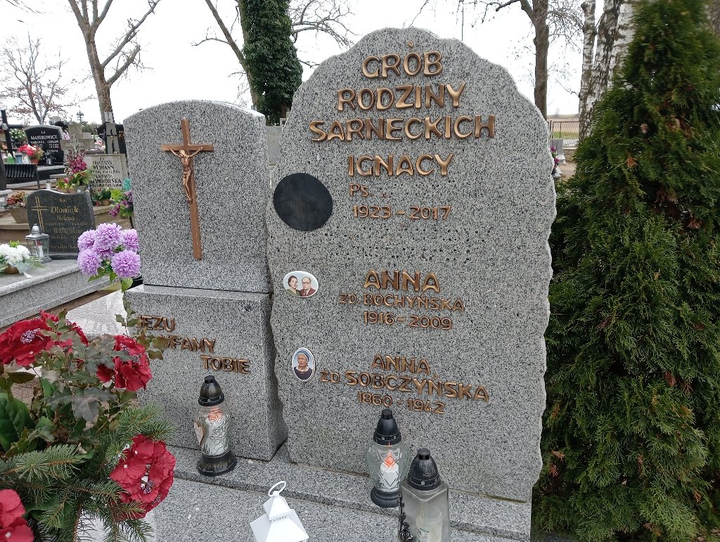 Ignacy Sarnecki 1923 Pakość - Grobonet - Wyszukiwarka osób pochowanych